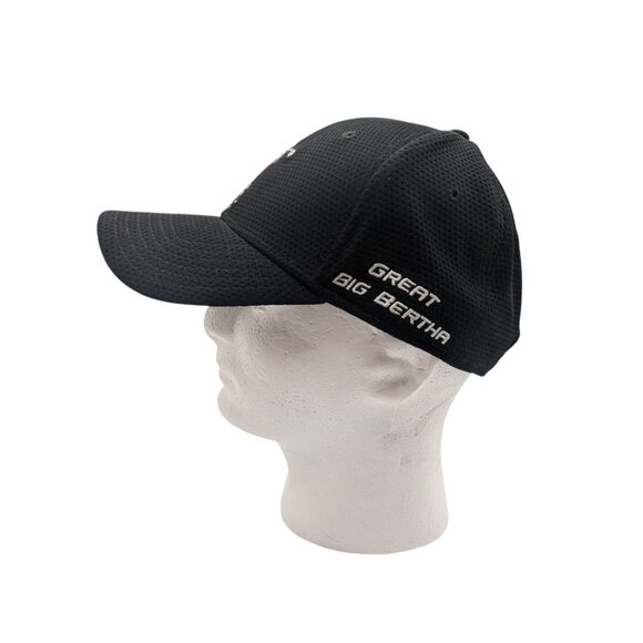 Callaway Great Big Bertha Sir Issac Black Mesh Golf Hat Cap Embroidered Adjustab - Picture 3 of 7